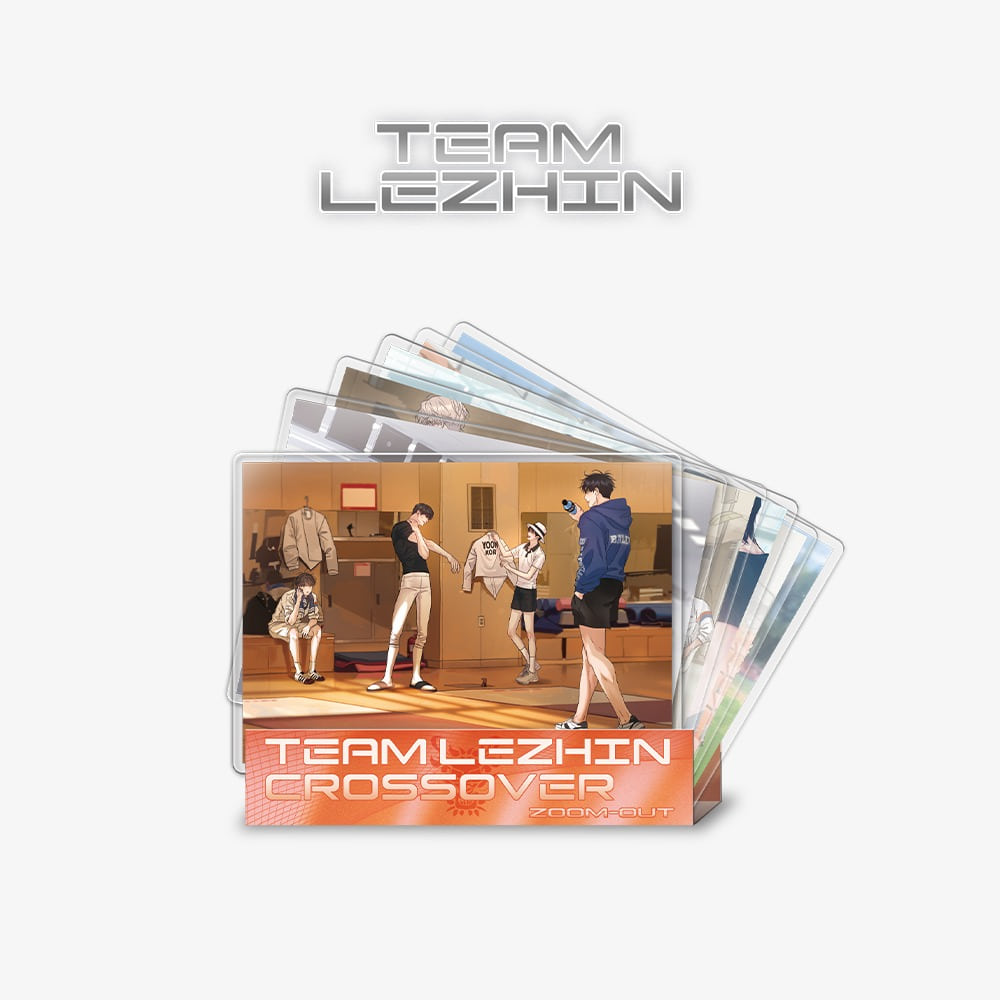 Набор акриловых карточек Team Lezhin - Crossover Athletes' village Уменьшить