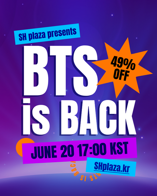 SH plaza presents ｢𝗕𝗧𝗦 𝗜𝗦 𝗕𝗔𝗖𝗞｣