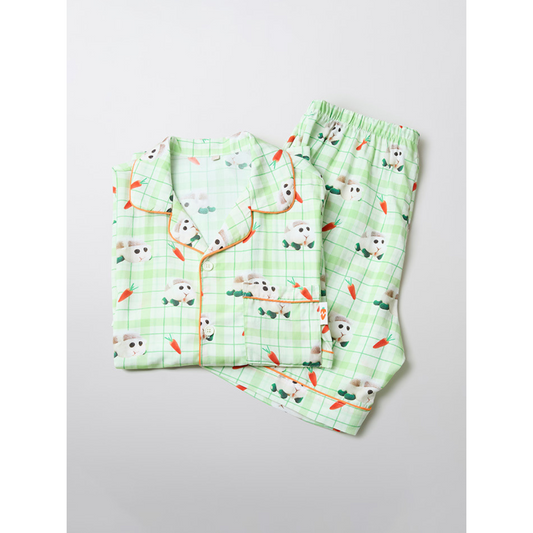 SPAO - Pui Pui Molcar Short Sleeve Pajamas [Green]