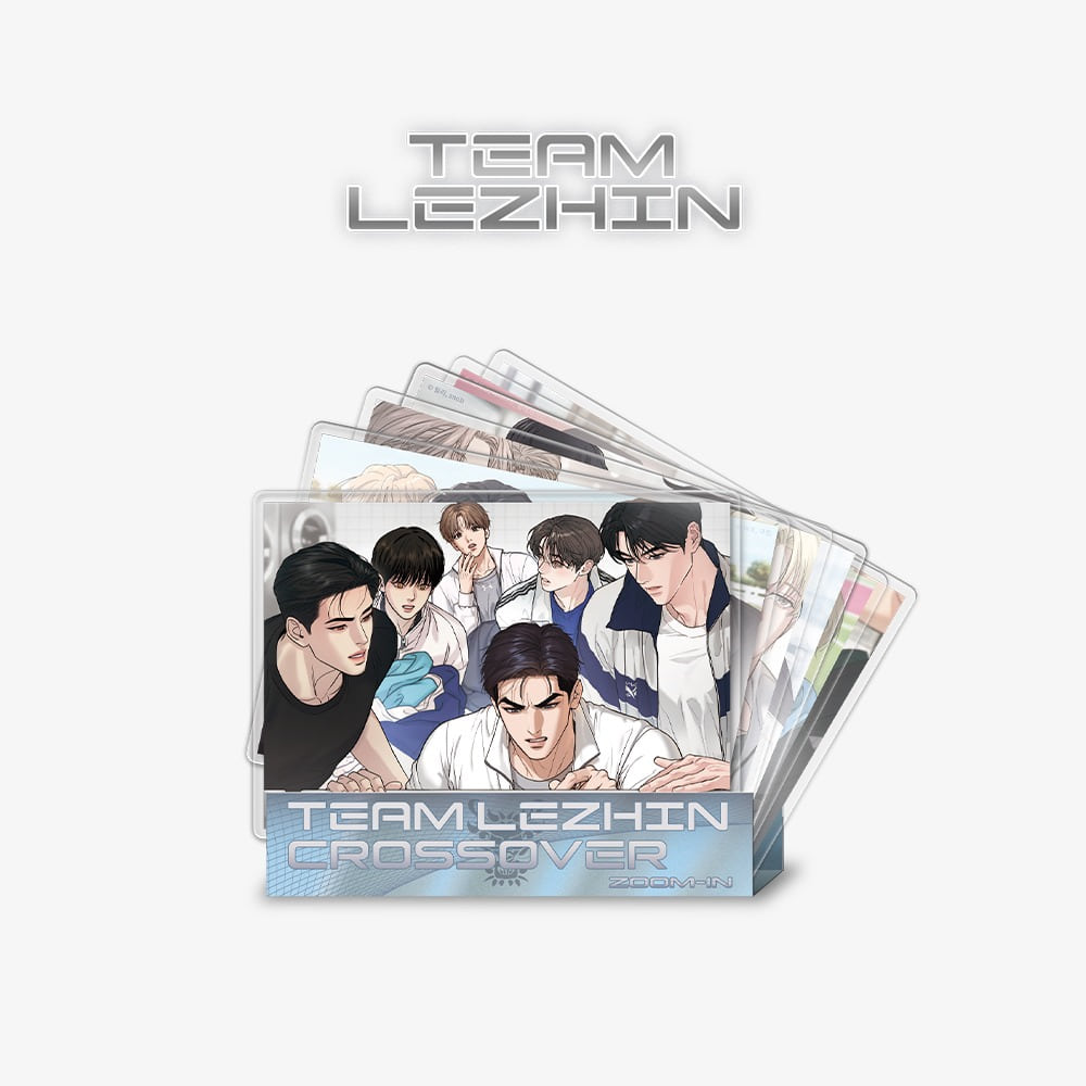Equipo Lezhin - Conjunto de tarjetas acrílicas de la Villa de los Atletas Crossover Ampliar