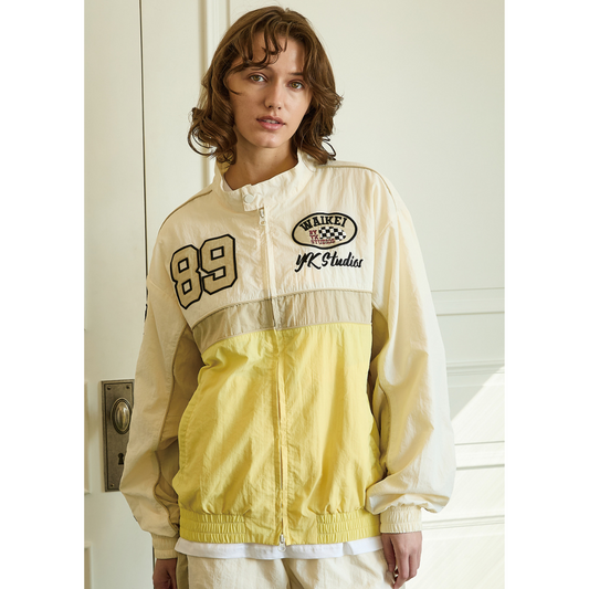 Wai Kei - Color Block Racing Track Jacket