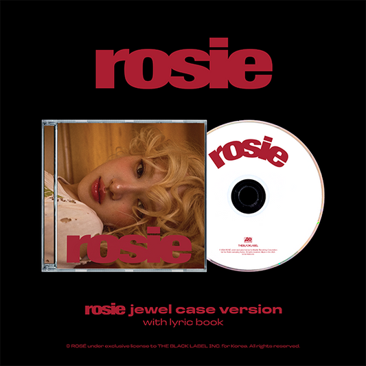 ROSÉ BLACKPINK - первый студийный альбом 'rosie' (JEWEL Ver.)