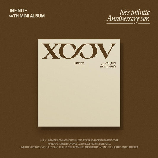 INFINITE - 8th Mini Album [LIKE INFINITE] (Anniversary Ver.)