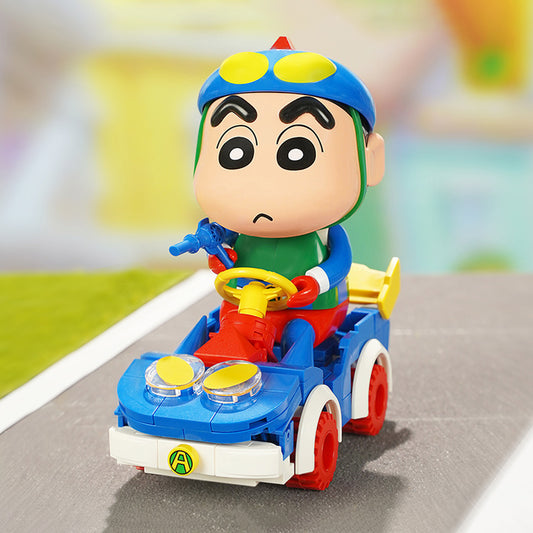 Crayon Shin-Chan - Костюмированная экшн-маска, автомобильная фигурка, блок