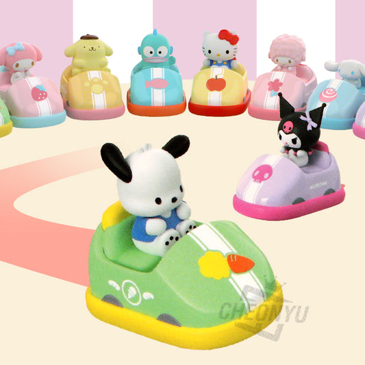 Sanrio - Случайная фигурка бамперной машинки