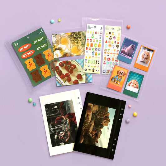 Recambio de carpeta A5 de 6 anillas Iconic - Record On