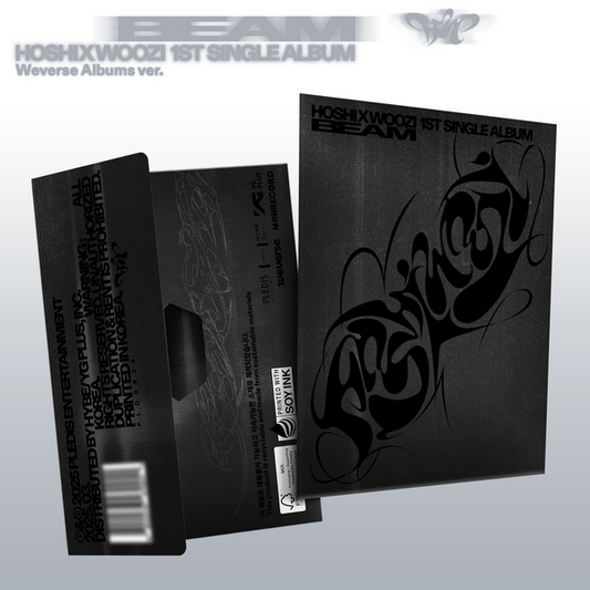 HOSHI X WOOZI SEVENTEEN - 1er álbum sencillo [BEAM] (Weverse Albums Ver.)