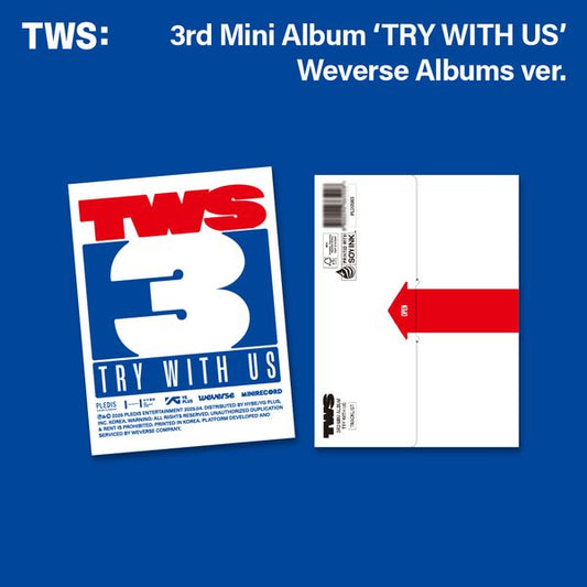 TWS - 3er mini álbum 'TRY WITH US' (versión Weverse Albums)