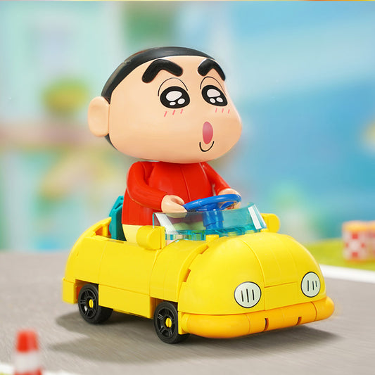 Crayon Shin-Chan - Детство Желтый автомобиль Фигурка Блок