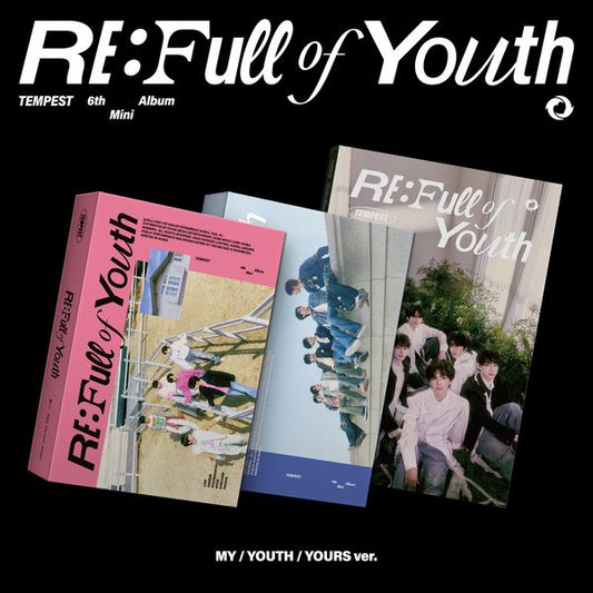 TEMPEST - 6-й мини-альбом [RE: Full of Youth] (3CD SET)