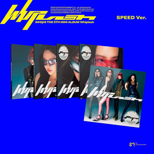 aespa - 5-й мини-альбом [Whiplash] (SPEED Ver.) (Random Ver.)