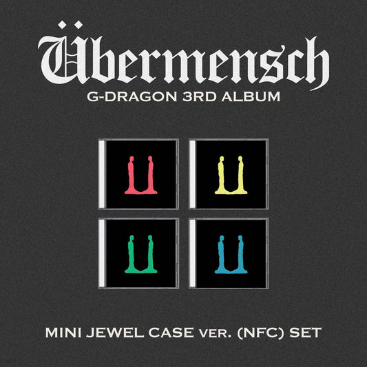 G-DRAGON - 3-й альбом [Übermensch] (MINI JEWEL ver. SET) (NFC)