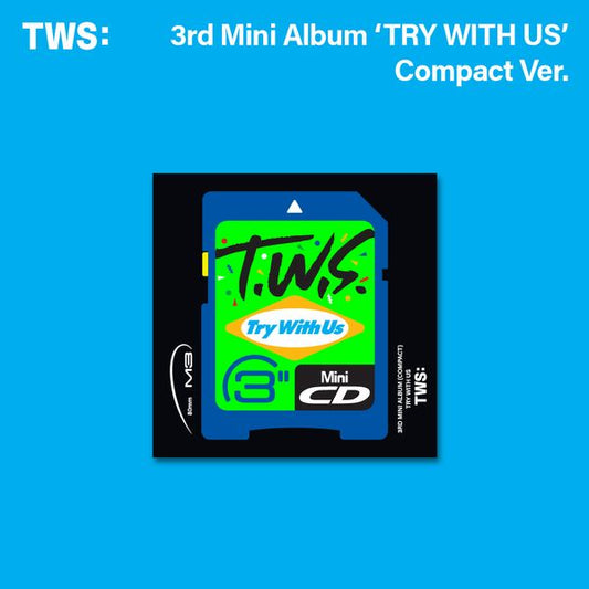 TWS - 3er miniálbum 'TRY WITH US' (Versión compacta) (Versión aleatoria)