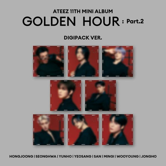 ATEEZ - 11-й мини-альбом [GOLDEN HOUR: Часть 2] (версия Digipack)