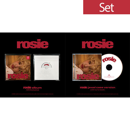 ROSÉ BLACKPINK - первый студийный альбом 'rosie' (KR Exclusive Ver. + JEWEL Ver.) (2CD SET)