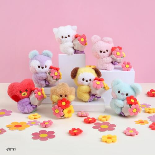 BT21 - Брелок для ключей Minini Doll [Букет]