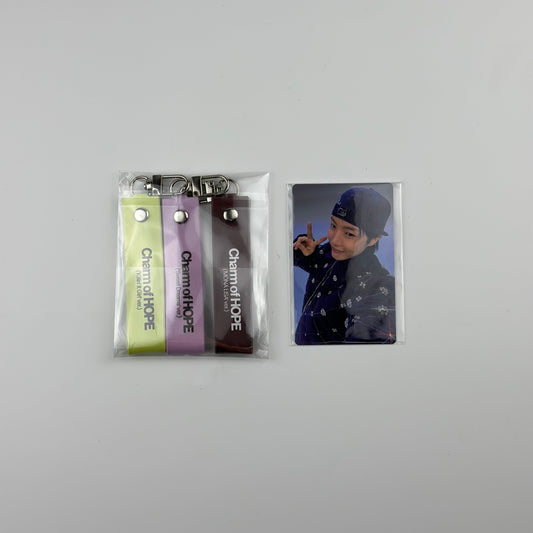 [BTS J-HOPE] Charm of HOPE Keyring Set