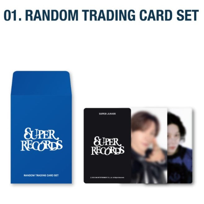 Super Junior - Random Trading Card Set [Super Records 20th Anniversary Exhibition]