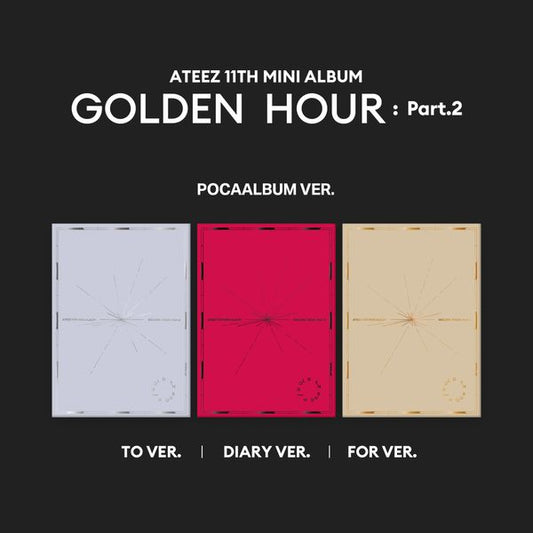 Ateez - 11-й мини-альбом [GOLDEN HOUR: Часть 2] АЛЬБОМ POCA